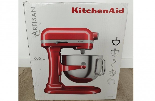 Kitchenaid Artisan 6,6L konyhai robotgp, dagaszt almapiros sznben