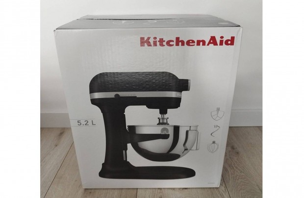 Kitchenaid Heavy Duty 5,2L emelkaros robotgp, dagaszt Matt fekete