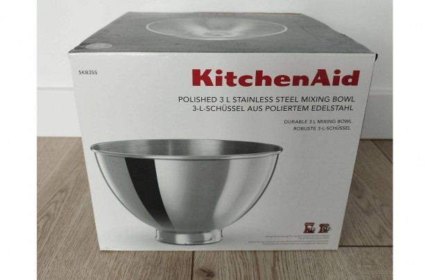 Kitchenaid rozsdamentes polrozott tl 3L 5KB3SS