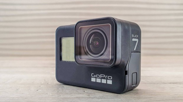 Kitn Gopro HERO 7 Black akcikamera + tartozkok 4K UHD!