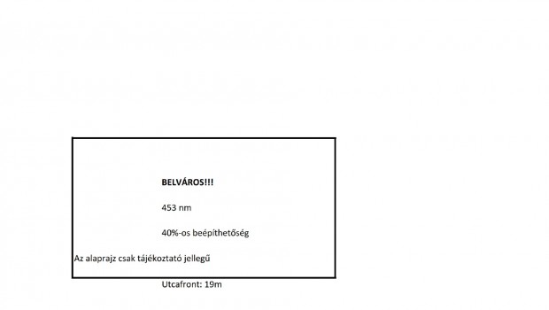 Kiv�l� adotts�g� telek ikerh�znak is Debrecen belv�ros�ban