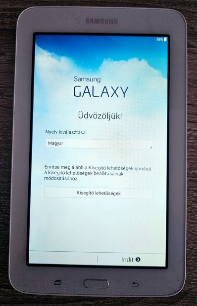 Kivl llapot Samsung tablet