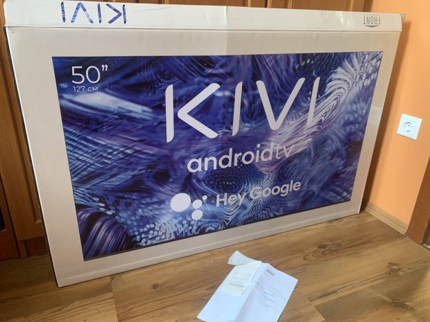 Kivi 4k TV 50 colos, garancilis