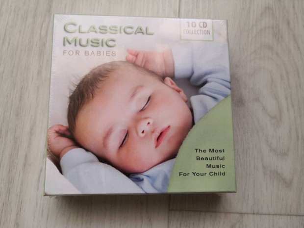 Klasszikus 10 zene CD csecsem babknak