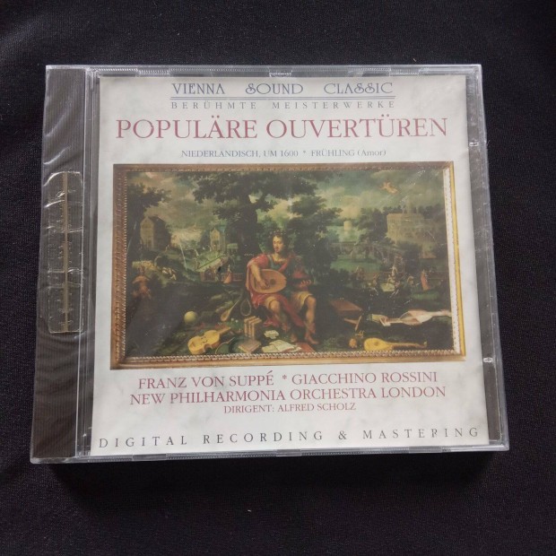 Klasszikus cd bontatlan Supp, Rossini, New Philharmonic Orchestra