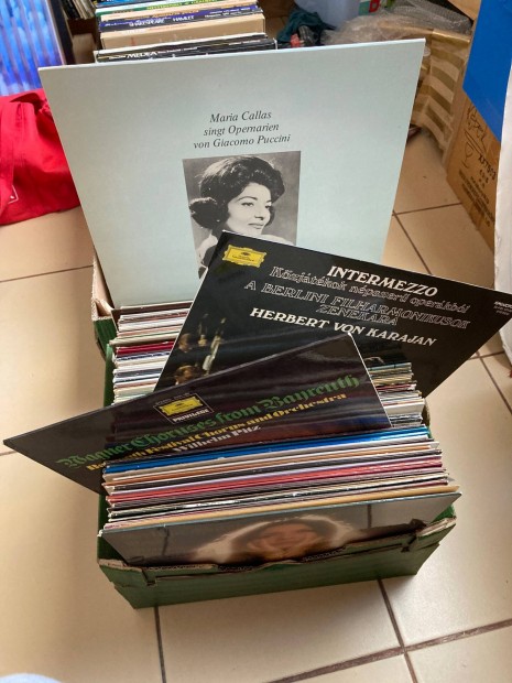 Klasszikus vinyl lemez gyjtemny