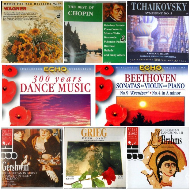 Klasszikus zene modern k�nt�sben -komoly zenei CD-t�r 8 remek CD-vel