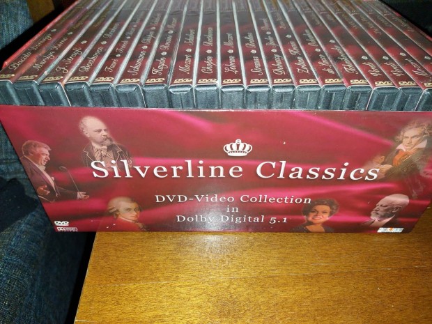 Klasszikus zenei gyjtemny - Silverline Classics 20 db komolyzene DVD
