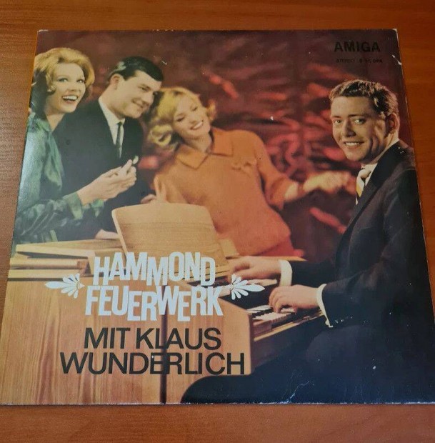 Klaus Wunderlich - Hammond Feuerwerk; LP, Vinyl, bakelit