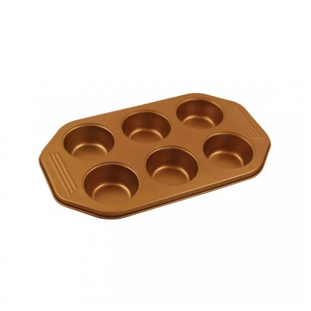 Klausberg tapadsmentes muffin stforma 6 darabos (KB-7375)