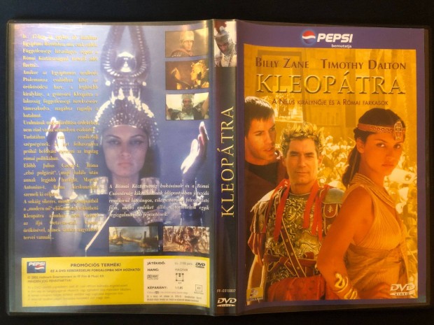 Kleoptra A Nlus kirlynje s a Rmai farkasok DVD (Billy Zane)