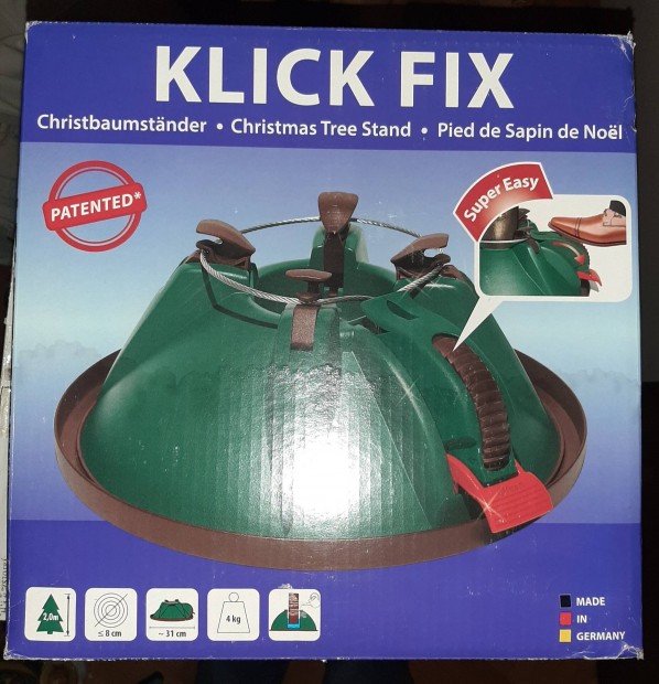 Klick Fix j karcsonyfa talp,fenyfatalp