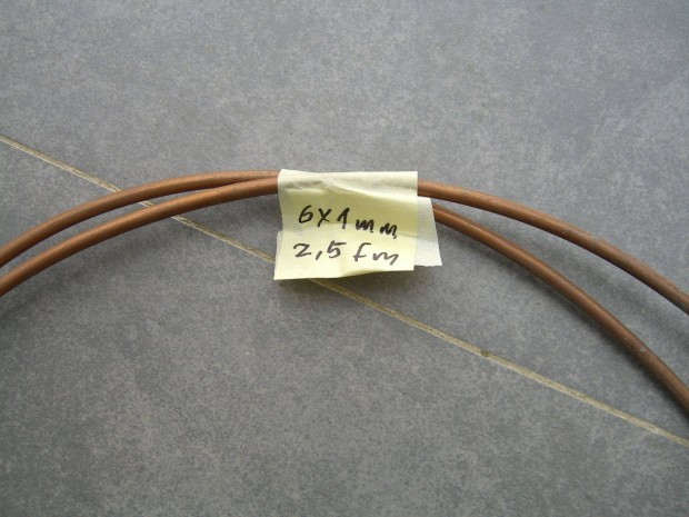 Kl�ma R�zcs� 6X1mm 2,5fm