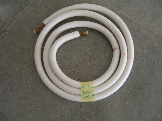 Kl�ma R�zcs� 6X1mm H�szigetelt 3fm