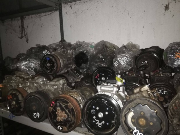 Klíma kompresszorok 2000évj.tól vw,audi,skoda,seat gyári bontottak