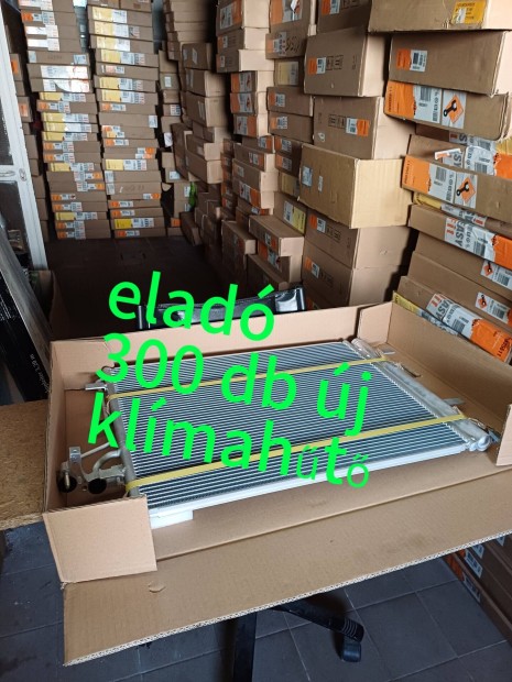 Klímahűtő vásár: egyben eladó 300 db új klimahűtő