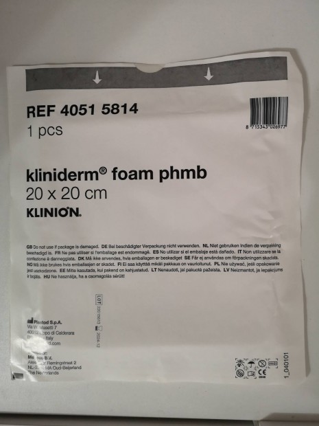 Kliniderm 20x20cm