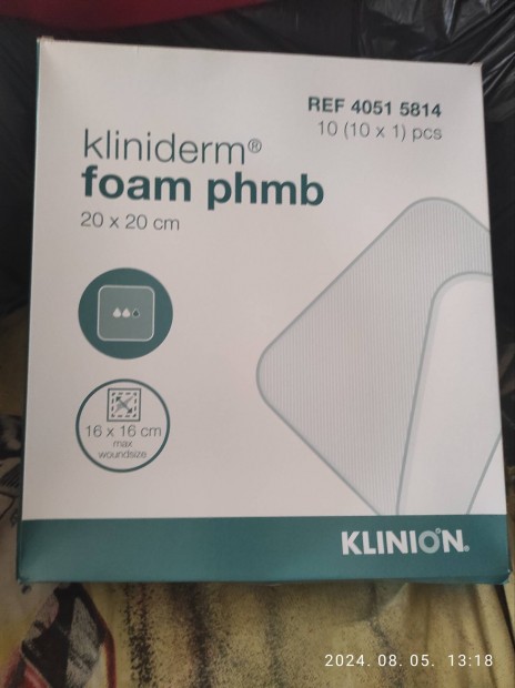 Kliniderm foam phmb sebek elltsra!