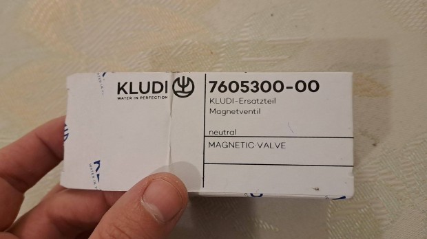 Kludi 7605300-00 mgnesszelep