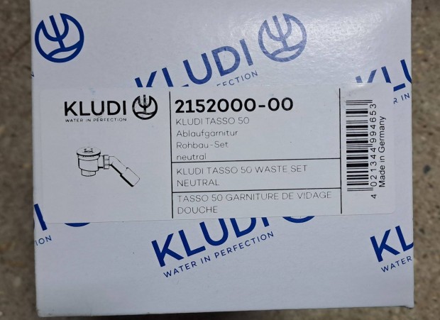 Kludi-Tasso 50 lefolyógarnitúra 2152000-00