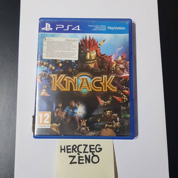 Knack 1 ps4 jtk