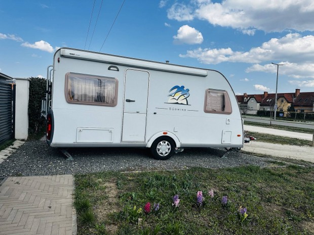 Knaus S�dwind 450FU Lak�kocsi elad� 4 milli�