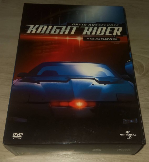 Knight Rider 1. vad - 8dvd - dszdobozos