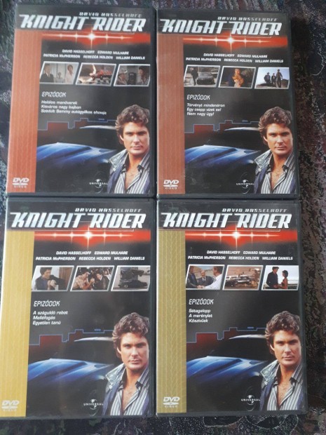 Knight Rider DVD (David Hasselhoff) 4 db DVD egyben