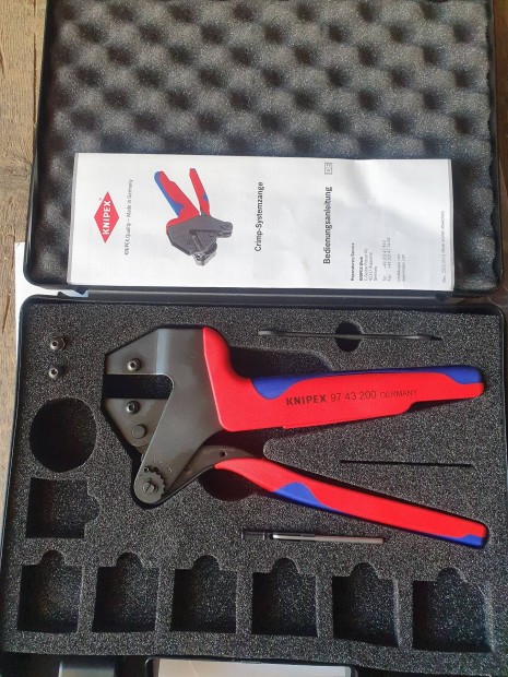 Knipex krimpel 97 43 200 rendszerfog j