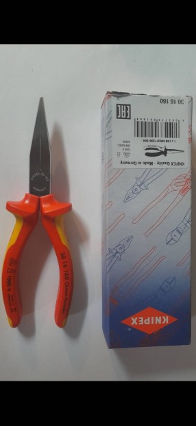 Knipex lapos fogó