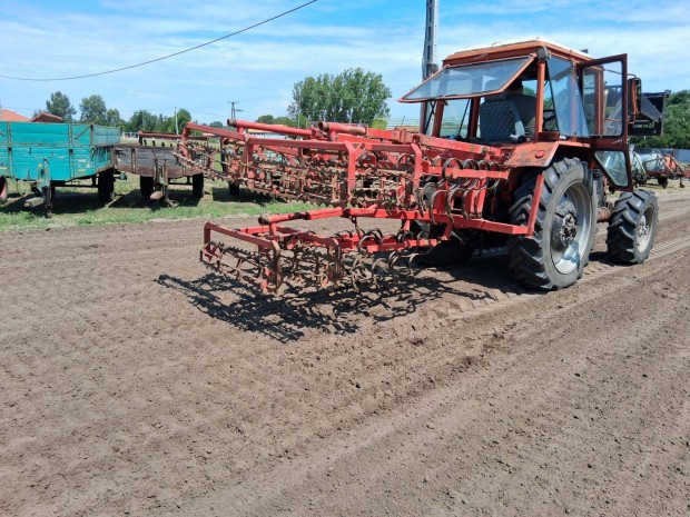 Knoche K 330 tip 330 cm széles nagy rugóskapás dupla rögtörős kombinát