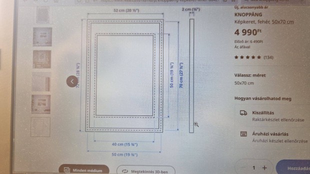 Knoppang Ikes fehr kpkeretek 3 mret, 16 db