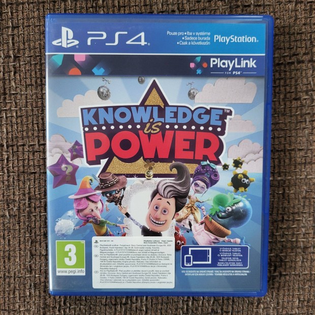 Knowledge Is Power (magyar szinkronos!) ps4 játék eladó-csere "
