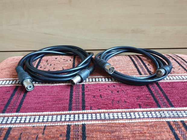 Koax antenna kábel anya-apa 2db egyben