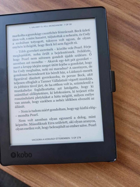 Kobo Aura H2O 2nd Edition - E-book olvas