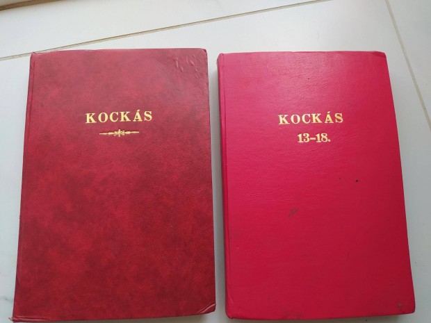 Kocks kpregny 1-8 valamint 13-18-as sorozatai bektve knyvv