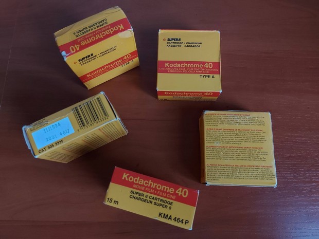 Kodachrome 40 super 8 film
