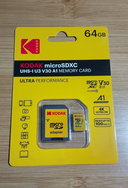 Kodak 64GB Microsd memriakrtya