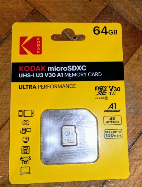 Kodak 64GB microsd krtya