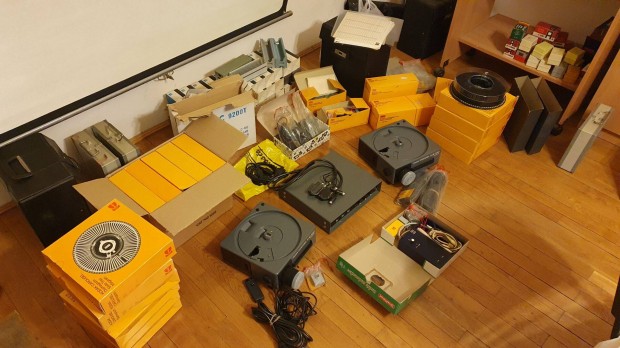 Kodak Carousel S-AV 2020 projector-diavetítő, S-AV dissolve control,
