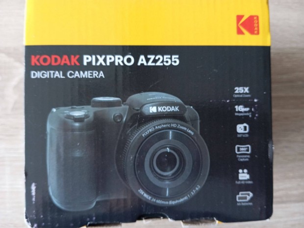 Kodak Pixpro Az255 fehér fényképezőgép új