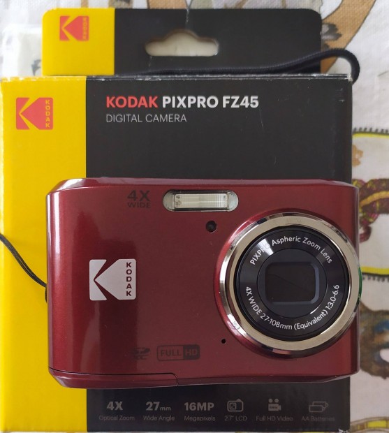 Kodak Pixpro Fz45 Digitlis camera