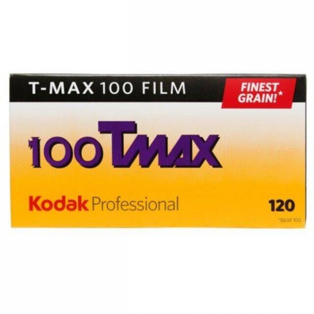 Kodak T-Max 100 120*5 fekete-fehr negatv filmcsomag (TMX) Lejrt!