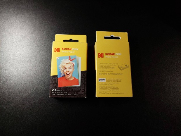 Kodak Zink Photo Paper 2x3" (5,1x7,6cm) (20 lap)