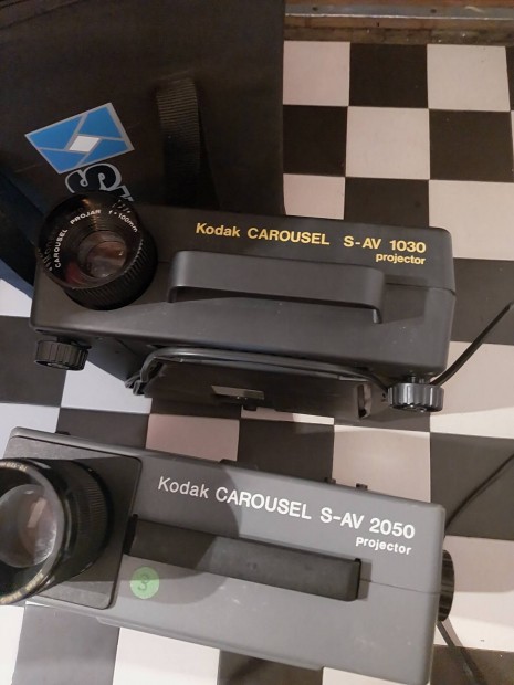 Kodak carousel tras dia vett projector 2db