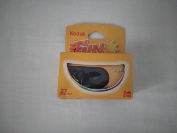 Kodak fényképezőgép kamera 35mm 27 képkockás film 2004 évjárat retro