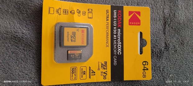 Kodak micro SD krtya.