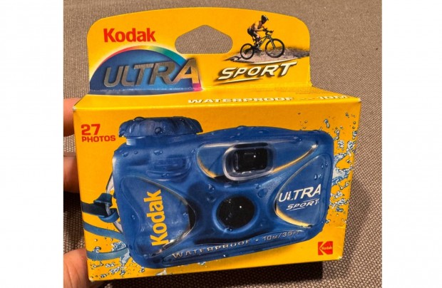 Kodak ultra sport vzll fnykpezgp, j dobozban, filmes