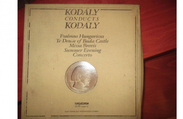 Kodly Conducts Kodly LP hanglemezek eladk