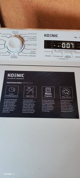 Koenic (Bosch)6 kg felltlts mosgp elad 